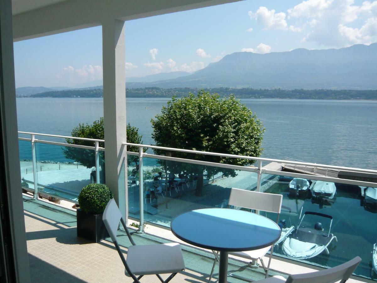 Les Suites Du Port Le Bourget-du-Lac Buitenkant foto
